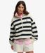 Superdry Sweatshirt Demi-zip Studios Stripe Blanc Taille : 46