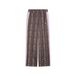PUMA T7 rechte broek met slangenprint voor dames XS, Chocolate Fondue Brown