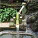 Elzusha - Fontaine d'eau en bambou - Décoration de jardin japonais - Fabriqué à la main