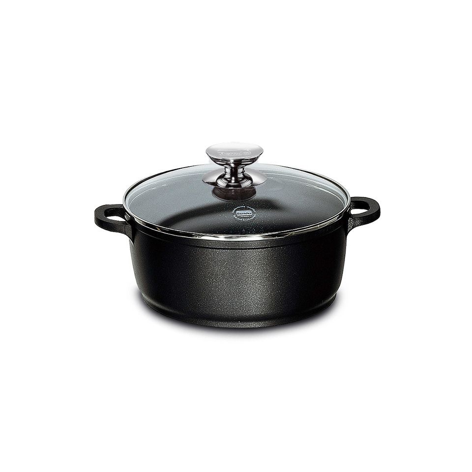 Berndes Vario Click Induction kookpan met deksel - aluminium - Ø 20 cm - Zwart