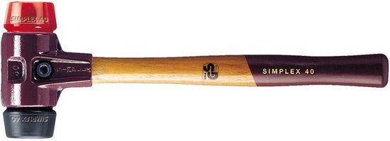 Halder SIMPLEX Kunststof Hamer - 345g - 295mm - 30mm - 4030618300649