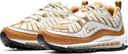 Nike Air Max 98 Sneakers Femme Brun/Blanc Taille 40.5