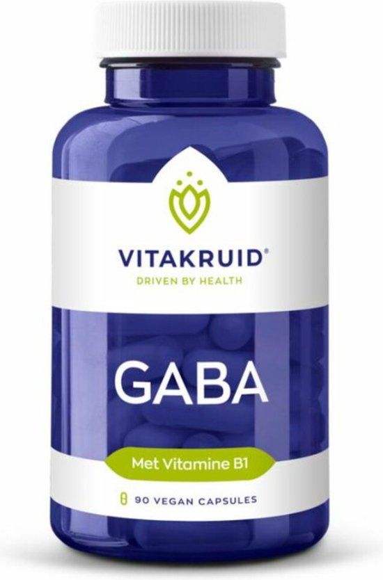 Vitakruid - GABA met Vitamine B1 - 90pcs