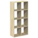 vidaXL Boekenkast Sonoma Eiken Hout 69,5 x 29 x 137,5 cm