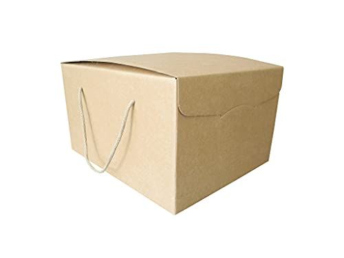 Carte Dozio - Box met handgrepen van katoen, Havanna - 2 stuks