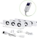 SpeedComfort Radiator Ventilator met Control Sensor - Trio Set (3x)