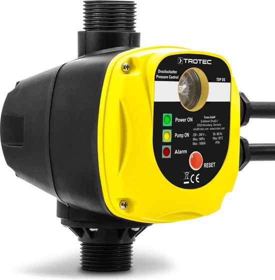 Trotec Elektronische drukschakelaar TDP DS zonder stekker