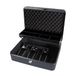 Cathedral Products "The Ultimate Cash Box" met Foam Voering en Cantilever Coin Tray - Zwart