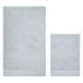 THUN Handdoekenset, 2 stuks, lichtblauw, 100% katoen, collectie Iconic Elengance, 40 x 60 cm, 60 x 100 cm