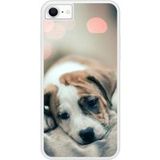 Chiot rêveur Bedrukt siliconen hoesje compatibel met iPhone 8