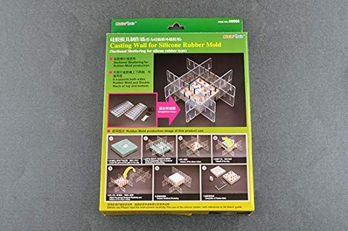 Trumpeter Master Tools 09966 - kunststof wanden voor siliconen vormen