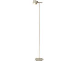 Lucide GIAN - Vloerlamp - LED Dimbaar - 1x9W 2700K - Taupe