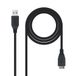 USB 3.0 type A/M naar Micro B/M-kabel, 1,0 m, zwart