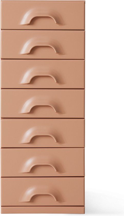 HKliving Ladekast Chest 7 Lades Blush