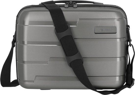 Travelite Air Base - Beautycase 34 cm (antraciet)