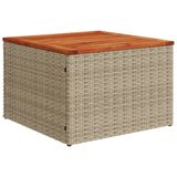 VidaXL Tuintafel Beige, Bruin 55x55x37 cm
