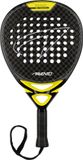 Avento Padelracket - Paragon - 12K Carbon - Druppelvormig - Zwart/Neo Chroom