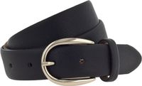 Vanzetti Leren Riem 30mm Leather Belt W105 Black Zwart