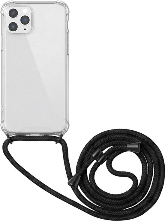Bigben Connected, Transparante Hardcase met Afneembare Schouderriem voor iPhone 11 Pro Max