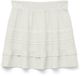 Vero Moda VMPRETTY Rok Kort Katoen Wit