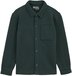 Blue Ridge WE Fashion Jongens sweat overshirt met structuur - Dark green - 110/116