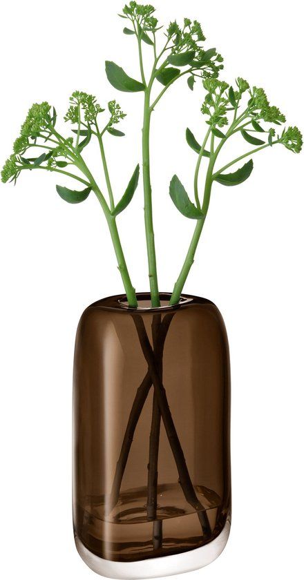 L.S.A. Melt Vaas - 24 cm - Bruin