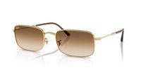 Ray-Ban Rb 3746 Sonnenbrille Unisex Gold Braun 56mm