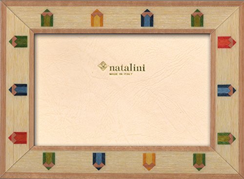 Natalini CRAYON 13X18 fotolijst met ondersteuning voor tafel, Tulipwood, natuurlijk hout, 13 x 18 x 1,5