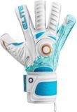 Elite Sport Orca Keepershandschoenen - Wit / Hemelsblauw | Maat: 7
