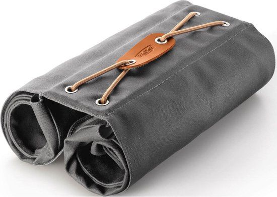 Brooks Brick Lane Dubbele Fietstas - Grijs/Bruin - 24L - Canvas