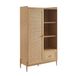 BAÏTA Kast Pablo houtlook en rotan riet, 1 deur en 1 lade
