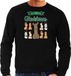 Bellatio Decorations Foute Kersttrui/Sweater Heren - All I Want For Christmas - Zwart - L