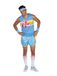 RUBIE'S Barbie Officieel - Aerobic Ken kostuum pour adultes