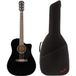 Fender CD-60SCE Black guitare électro-acoustique western + gigbag