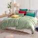 TRANKIELO® - Ensemble de literie en flanelle 135 x 200 cm – Housse de couette chaude en pelucheuse, facile d'entretien, avec fermeture éclair