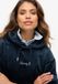 Superdry - Ruimvallende Country Club velours hoodie - Dames - Hoodies - blueberry navy