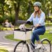 PawHut Pet Bike Basket - Polyester, Oxford-Gewebe - 43 x 30,5 x 25,5 cm - Cremeweiß