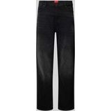 HUGO Tapered fit jeans in 5-pocketmodel