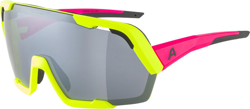 Alpina Alpina Rocket Bold Bril, roze/geel