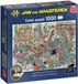 Jan van Haasteren - NK Mens Erger Je Niet - 1000 stukjes - Puzzle
