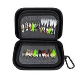 Kylebooker Vissen Lokken Opbergtas Spinner Baits Portemonnee Hoesje Vliegen Doos