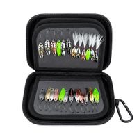 Kylebooker Vissen Lokken Opbergtas Spinner Baits Portemonnee Hoesje Vliegen Doos