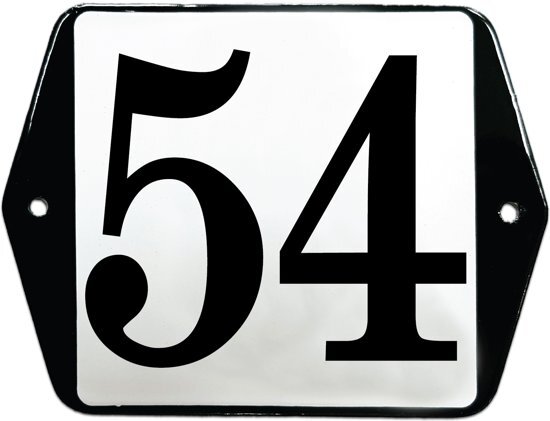 EmailleDesignÂ® Emaille huisummer model oor - 54