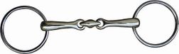 HKM Dubbel Gebroken Roestvrij Staal 14mm Onderlegtrens 55 mm/165 mm