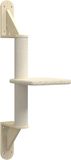 vidaXL Chat Poteau griffoir mural 85,5 cm crème