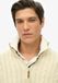 Superdry & Co Superdry Preppy Cable Half-Zip Trui Slanke Pasvorm Heren Katoen Crème S