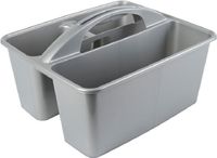 Hega Hogar Boîte de rangement - Plastique - Gris - 6L - Avec poignée