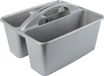 Hega Hogar Boîte de rangement - Plastique - Gris - 6L - Avec poignée
