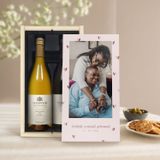 Salentein Coffret de vin dans une caisse imprimée - Pinot Noir et Chardonnay