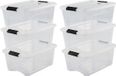 Merkloos Iris Ohyama Opbergdozen, 15 L, Kunststof, Transparant